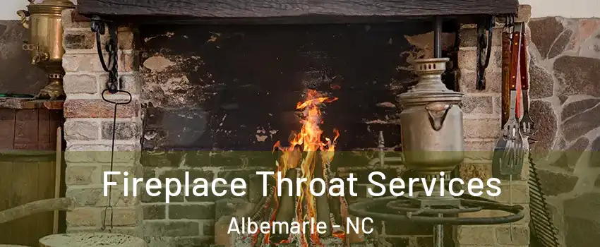 Fireplace Throat Services Albemarle - NC