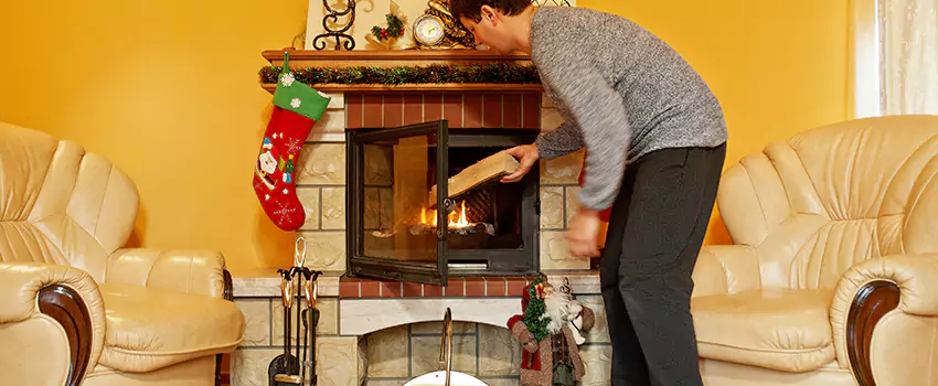 Gas to Wood-Burning Fireplace Conversion Services in Albemarle, North Carolina