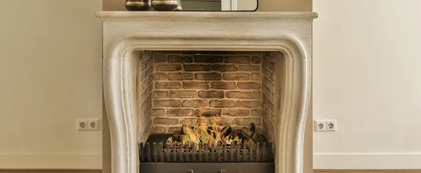 Vintage-style Fireplace Redesign in Albemarle, North Carolina