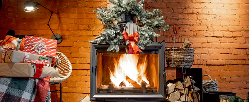 Travis Industries Linear Gas Fireplace Installation in Albemarle, North Carolina