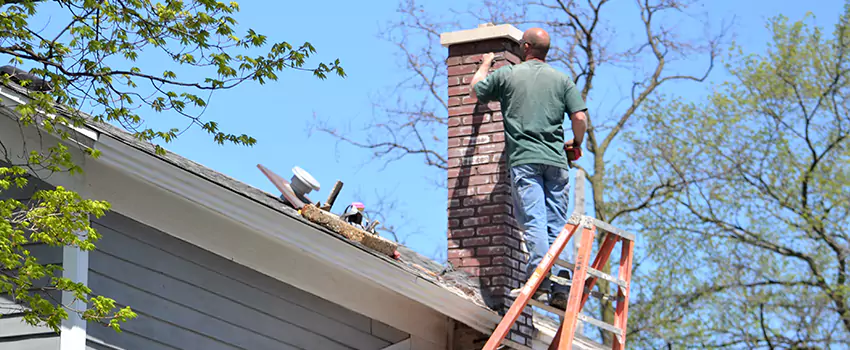 Vinyl and PVC Chimney Flashing Installation in Albemarle, NC