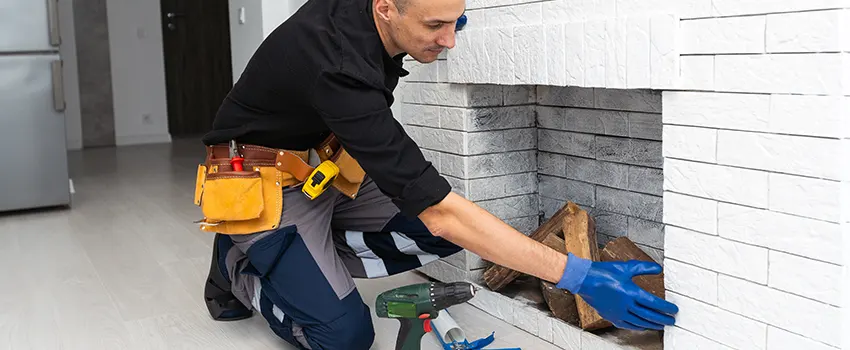 Fireplace Damaged Damper Frame Repair Services in Albemarle, North Carolina